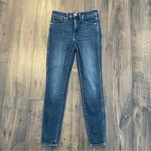 Madewell Skinny Denim Jeans 10 inch High Rise